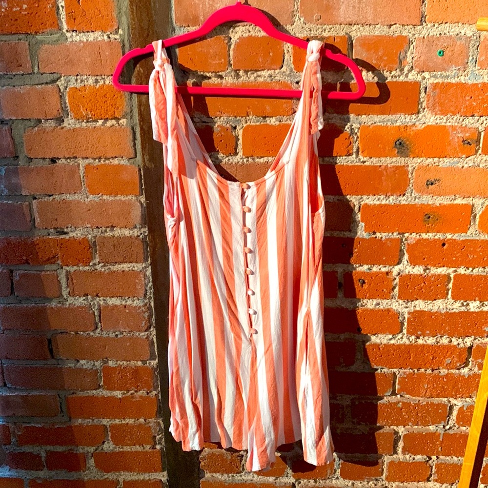 Volcom striped romper